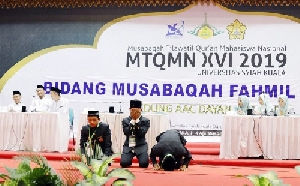 Unsyiah Juara Fahmil Quran di MTQMN 2019